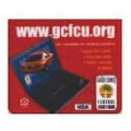 Mouse Carpet Antimicrobial Fabric Mouse Pad (8"x9.5"x1/8")